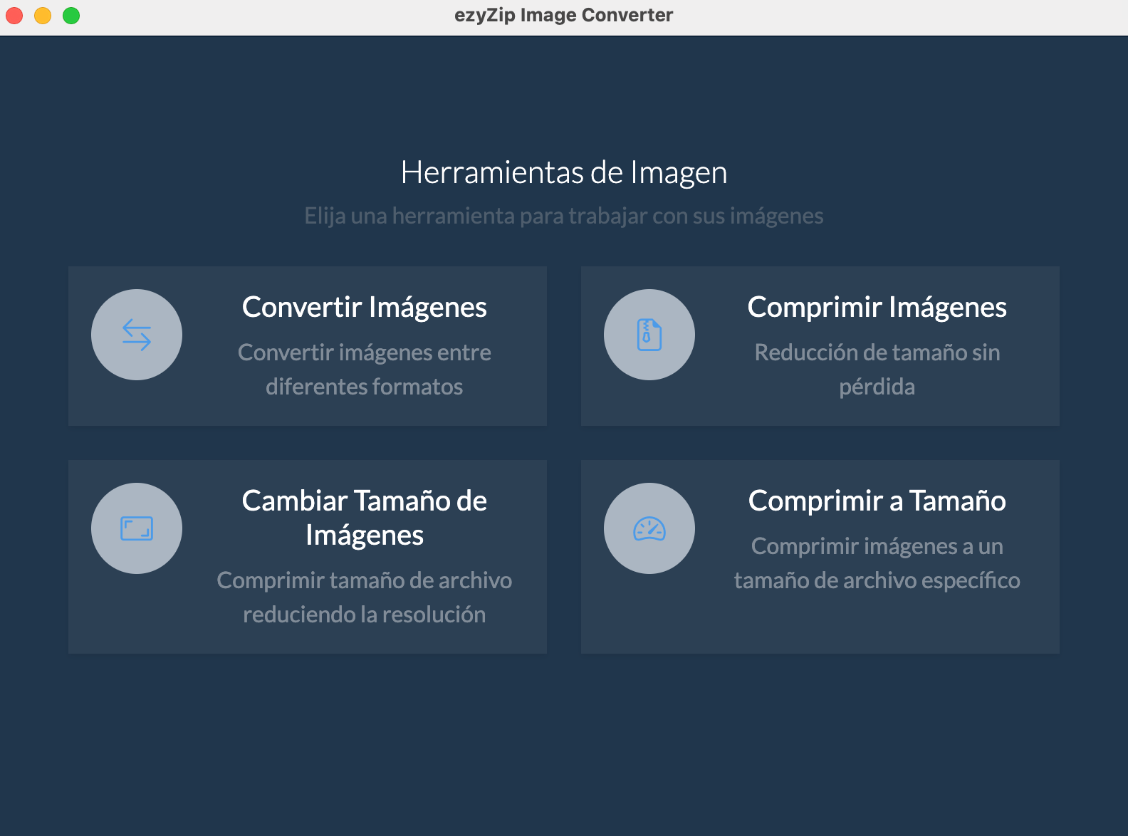 Convertidor de Imágenes ezyZip